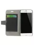 Cover Flip a Portafoglio in Ecopelle e Policarbonato per iPhone 6 4,7 Pollici Nero