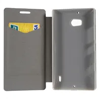 Cover Flip a Portafoglio in Ecopelle per Nokia Lumia 929 930 (Nero)