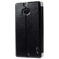 Cover Flip a Portafoglio in Ecopelle per Nokia Lumia 929 930 (Nero)
