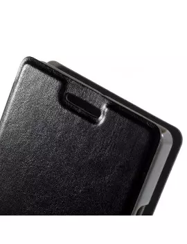 Cover Flip a Portafoglio in Ecopelle per Nokia Lumia 929 930 (Nero)