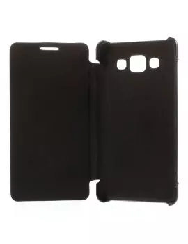 Cover Flip a Portafoglio in Ecopelle per Samsung Galaxy A5 SM-A500F (Nero)