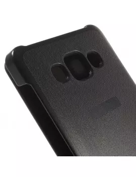 Cover Flip a Portafoglio in Ecopelle per Samsung Galaxy A5 SM-A500F (Nero)