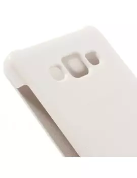 Cover Flip a Portafoglio in Ecopelle per Samsung Galaxy A5 SM-A500F (Bianco)