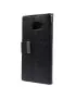 Cover Flip a Portafoglio in Ecopelle per Samsung Galaxy S6 Edge G925 (Nero)