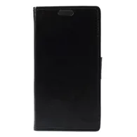 Cover Flip a Portafoglio in Ecopelle per Samsung Galaxy S6 Edge G925 (Nero)