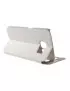 Cover Flip a Portafoglio in Ecopelle Effetto Sabbia per Samsung Galaxy S6 Edge G925 (Bianco)