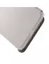 Cover Flip a Portafoglio in Ecopelle Effetto Sabbia per Samsung Galaxy S6 Edge G925 (Bianco)