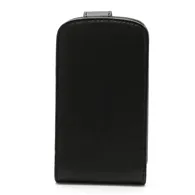 Cover Flip a Portafoglio Verticale in Ecopelle per BlackBerry Q10 (Nero)