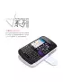 Cover Flip a Portafoglio Luxury per BlackBerry Q10 Bianco 6956473215592