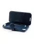 Cover Flip a Portafoglio in Ecopelle per Samsung Galaxy S4 Mini i9190 (Blu)