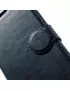 Cover Flip a Portafoglio in Ecopelle per Samsung Galaxy S4 Mini i9190 (Blu)