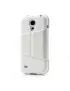 Cover Flip a Portafoglio in Ecopelle per Samsung Galaxy S4 Mini i9190 (Bianco)