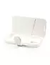 Cover Flip a Portafoglio in Ecopelle per Samsung Galaxy S4 Mini i9190 (Bianco)