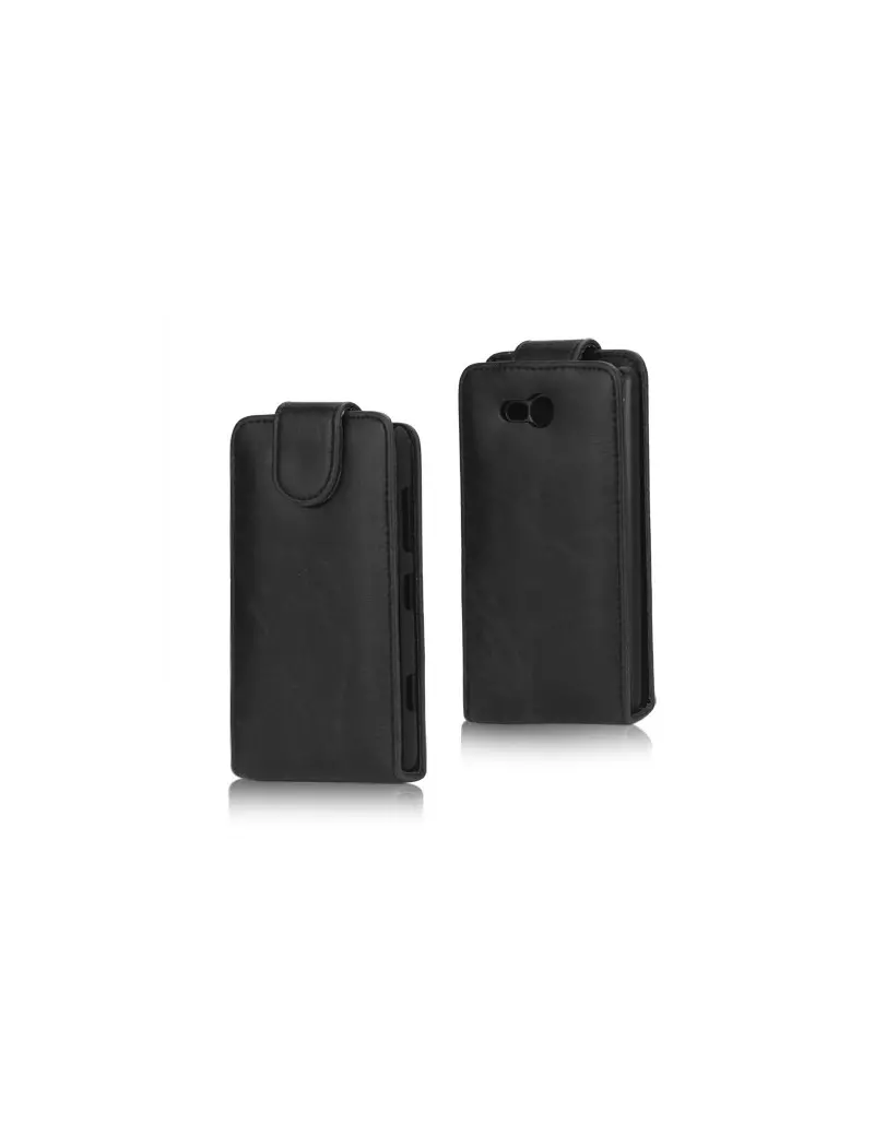 Cover Flip a Portafoglio per Nokia Lumia 820 (Nero)