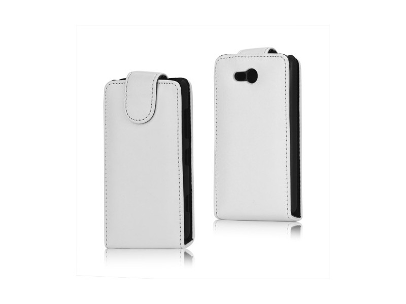 Cover Flip a Portafoglio per Nokia Lumia 820 (Bianco)