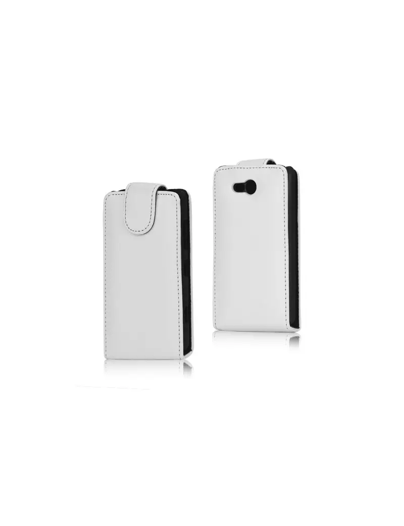 Cover Flip a Portafoglio per Nokia Lumia 820 (Bianco)