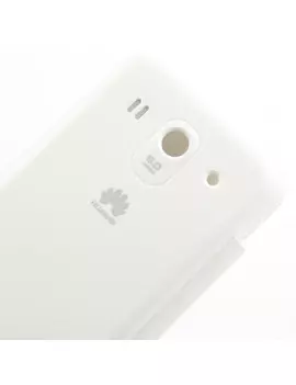 Cover Flip a Portafoglio Slim Huawei Ascend G520 Bianco