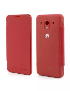 Cover Flip a Portafoglio Slim Huawei Ascend G520 Rosso