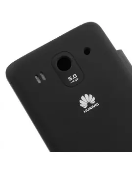 Cover Flip a Portafoglio Slim Huawei Ascend G520 Nero