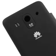 Cover Flip a Portafoglio Slim per Huawei Ascend G520 (Nero)