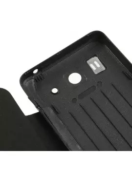 Cover Flip a Portafoglio Slim Huawei Ascend G520 Nero