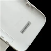 Cover Flip a Portafoglio Slim per Huawei Ascend Y210 (Bianco)