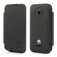 Cover Flip a Portafoglio Slim per Huawei Ascend Y210 (Nero)