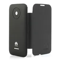 Cover Flip a Portafoglio Slim per Huawei Ascend Y210 (Nero)