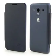 Cover Flip a Portafoglio Slim per per Huawei Ascend G520 (Blu)