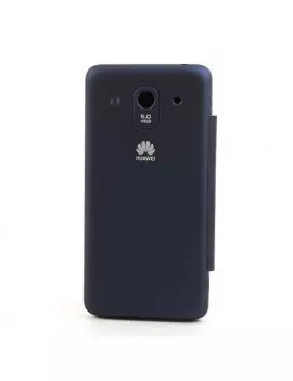 Cover Flip a Portafoglio Slim Huawei Ascend G520 Blu