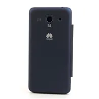 Cover Flip a Portafoglio Slim per per Huawei Ascend G520 (Blu)