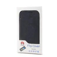 Cover Flip a Portafoglio Slim per per Huawei Ascend G520 (Blu)