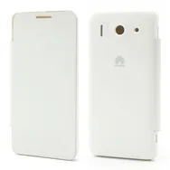 Cover Flip a Portafoglio per Huawei Ascend G510 (Bianco)