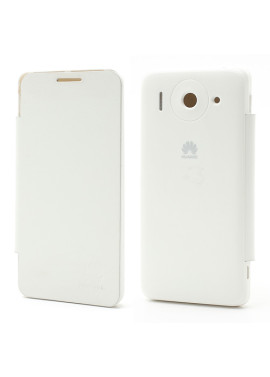 Cover Flip a Portafoglio per Huawei Ascend G510 (Bianco)