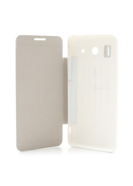 Cover Flip a Portafoglio per Huawei Ascend G510 (Bianco)