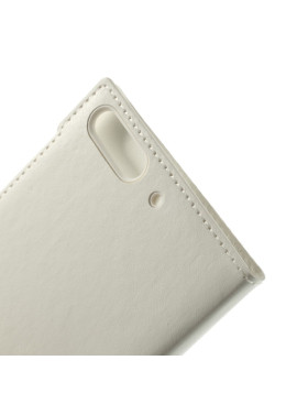 Cover Flip a Portafoglio Slim Metal S-View Huawei Ascend G6 3G Bianco 4054048303551