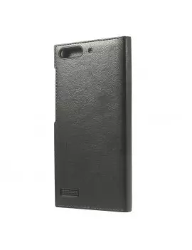 Cover Flip a Portafoglio Slim S-View Huawei Ascend G6 3G Nero 4054048303520