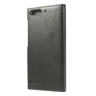 Cover Flip a Portafoglio Slim S-View per Huawei Ascend G6 3G (Nero)