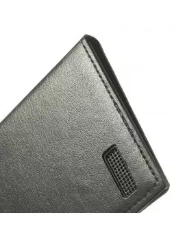 Cover Flip a Portafoglio Slim S-View Huawei Ascend G6 3G Nero 4054048303520