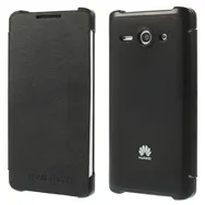 Cover Flip a Portafoglio Super Slim per Huawei Ascend Y530 (Nero)