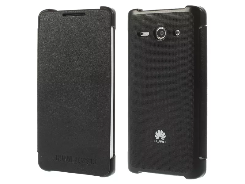 Cover Flip a Portafoglio Super Slim Huawei Ascend Y530 Nero 5712579013552