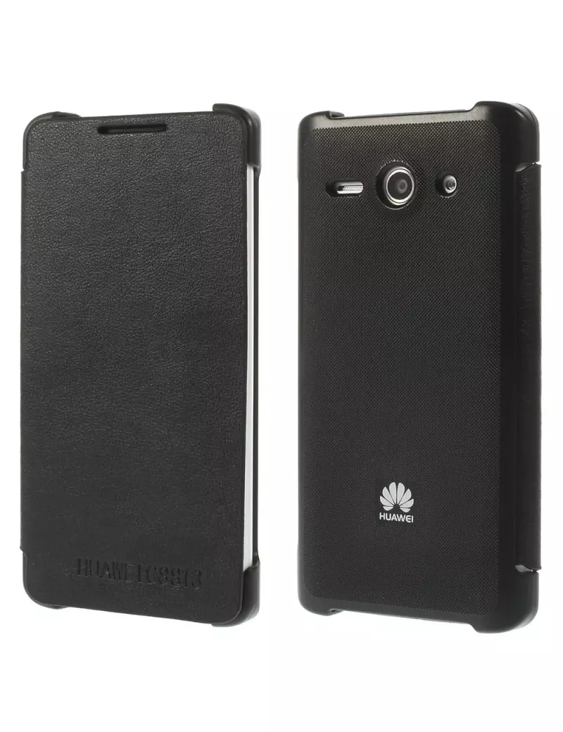 Cover Flip a Portafoglio Super Slim Huawei Ascend Y530 Nero 5712579013552