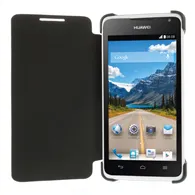 Cover Flip a Portafoglio Super Slim per Huawei Ascend Y530 (Nero)