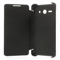 Cover Flip a Portafoglio Super Slim per Huawei Ascend Y530 (Nero)