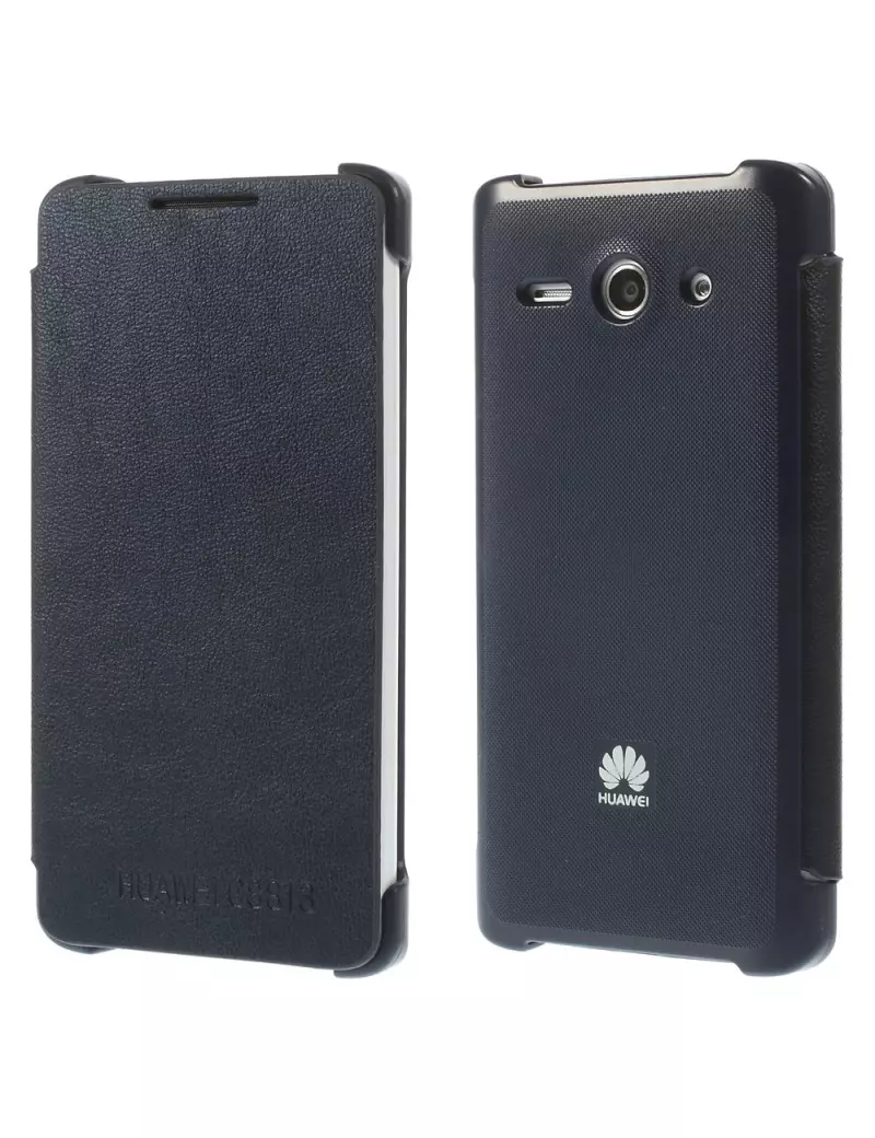 Cover Flip a Portafoglio Super Slim Huawei Ascend Y530 Blu