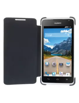 Cover Flip a Portafoglio Super Slim Huawei Ascend Y530 Blu