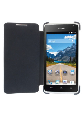 Cover Flip a Portafoglio Super Slim Huawei Ascend Y530 Blu