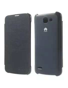 Cover Flip a Portafoglio Super Slim Huawei Ascend G730 Blu