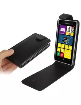Cover Flip a Portafoglio Nokia Lumia 925 Nero 4250623683920
