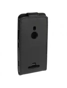 Cover Flip a Portafoglio Nokia Lumia 925 Nero 4250623683920